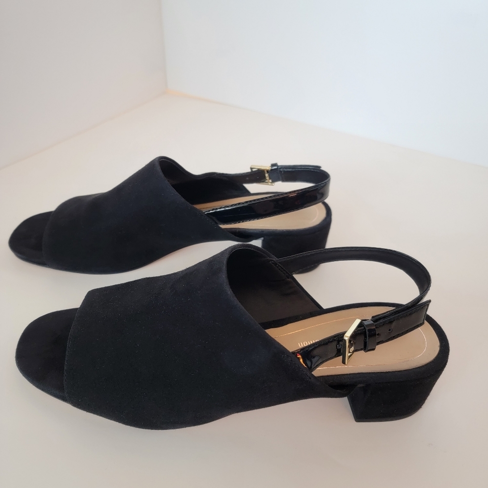Clarks Low Slingback Open Toe Heeled Sandals